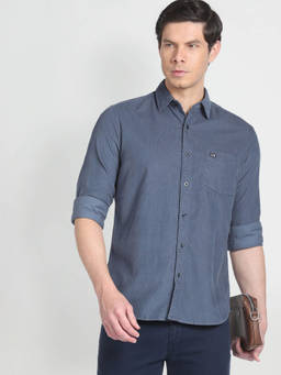Arrow Sports - Solid Corduroy Shirt