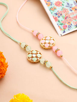 NVR - Multi-Color Thread Rakhi (Pack of 2)