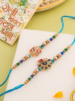 NVR - Blue Thread Rakhi (Pack of 2)