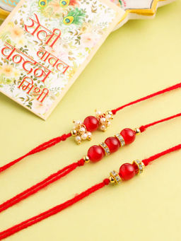NVR - Multi-Color Thread Rakhi (Pack of 3)