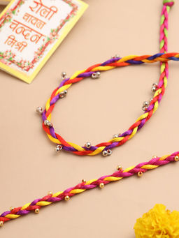 NVR - Multi-Color Thread Rakhi (Pack of 2)