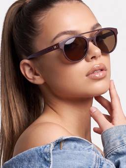 Twenty Dresses by Nykaa Fashion - Uv Protected Lens Brown Sunglasses