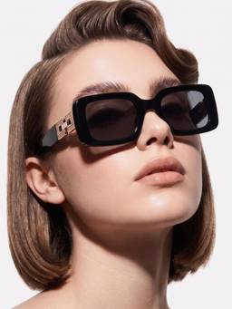 Twenty Dresses by Nykaa Fashion - Uv Protected Lens Black Sunglasses