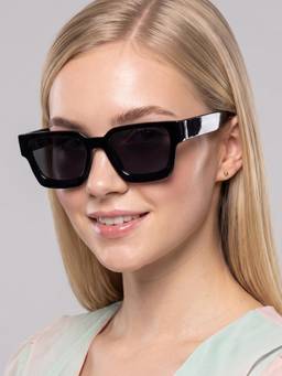 Twenty Dresses by Nykaa Fashion - Uv Protected Lens Black Sunglasses