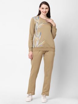Sweet Dreams - Women Printed Track Suit (Set of 2)