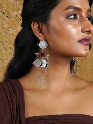 Teejh Ashwa Coin Earring