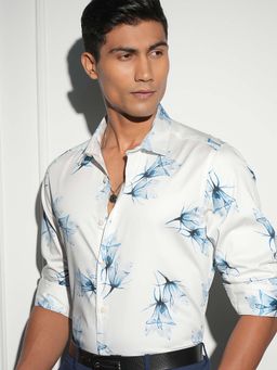 LOCOMOTIVE - Men Multi-Color Cotton Collar Neck Shirt