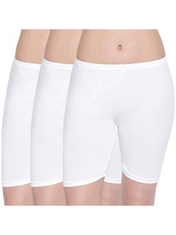 Bodycare - Pack of 3 Cycling shorts - White
