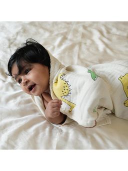 Doctor Towels - Dino Dreams 4 Layer Bamboo Baby Swaddle (0-3 Months)