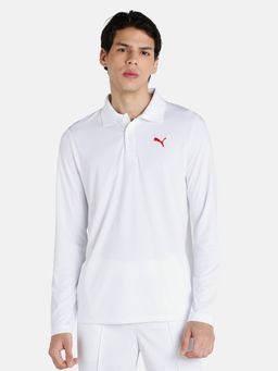 Puma - Cricket Team Ls Mens White T-shirt