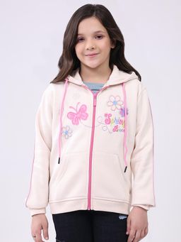 Monte Carlo - Girls Hooded Neck Full Sleeves Sweatshirt