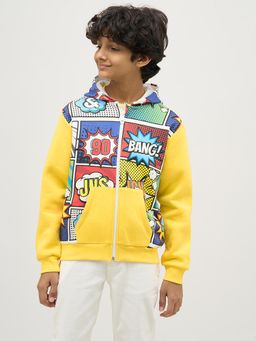 Jack & Jones Junior - Boys Comic Printed Hoodie
