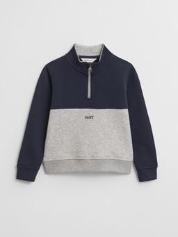 GANT - Boys Multi-Color Half-Zip Sweatshirt