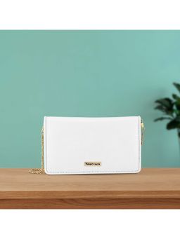 Fastrack - Structured White Sling Bag (M)