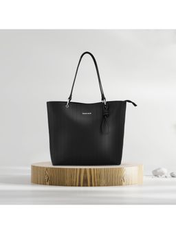 Fastrack - Black Solid Tote Bag (M)
