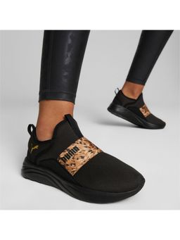 Puma - Softride Sophia Safari Womens Black Walking Shoes