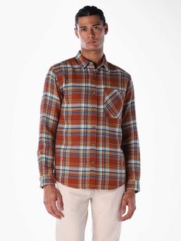Jack & Jones - Multi-Color Checks Full Sleeves Shirt