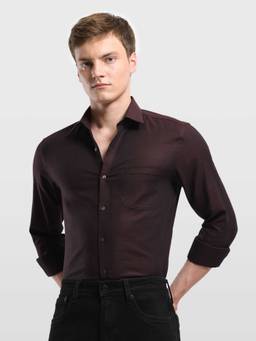 Arrow - Brown Checks Full Sleeves Shirt