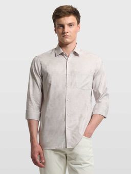 Arrow - Off White Checks Full Sleeves Shirt