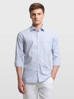 Arrow - Blue Checks Full Sleeves Shirt