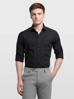 Arrow - Black Checks Full Sleeves Shirt