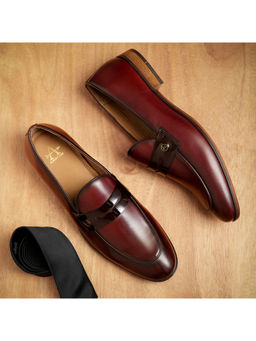 Arrow - Men Auckland 2 - 0 Burgundy Slip Ons