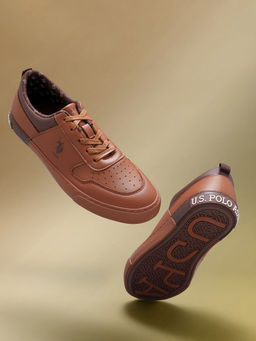 U.S. POLO ASSN. - Men CLANAL Tan Sneaker