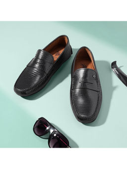 U.S. POLO ASSN. - Men ZADE 3.0 Black Driving Shoe