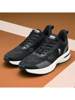 U.S. POLO ASSN. - Men Wright Black Uspa Sport Sneakers