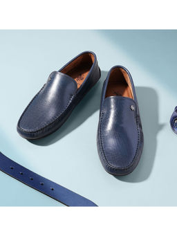 U.S. POLO ASSN. - Mens CRENT 3.0 Navy Blue Loafers
