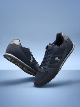 U.S. POLO ASSN. - Men Eliza 2.0 Navy Work Casuals Lace Up Shoes