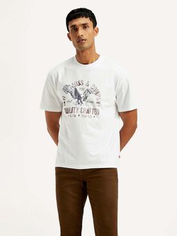 Levi's - White Printed T-Shirt