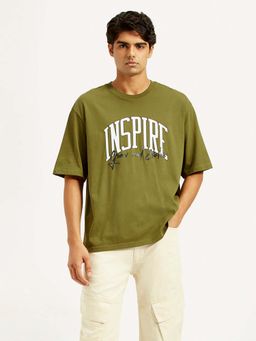 Levi's - Olive Typography T-Shirt