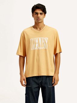 Levi's - Yellow Solid T-Shirt
