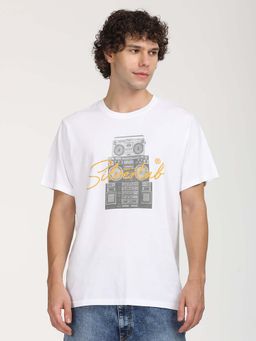 Levi's - White Printed T-Shirt