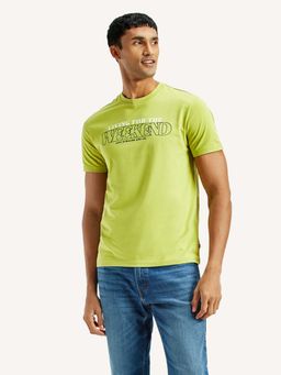 Levi's - Green Typography T-Shirt