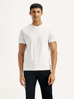 Levi's - White Solid T-Shirt