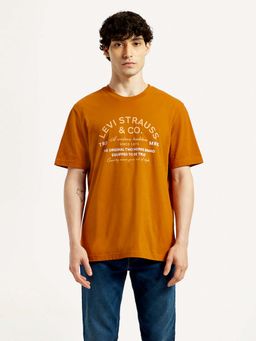 Levi's - Brown Typography T-Shirt