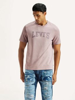 Levi's - Mauve Solid T-Shirt
