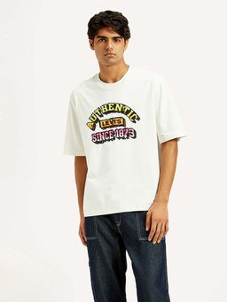 Levi's - White Typography T-Shirt