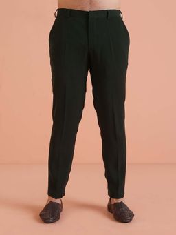 KISAH - Men Dark Green Slim Fit Pant