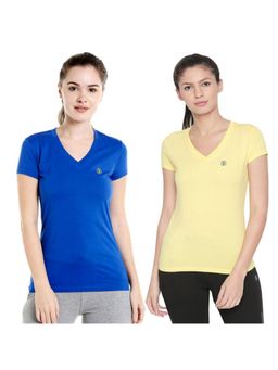 Bodycare - Bodyactive Pack Of 2 Women'S Tshirt - Multi-Color
