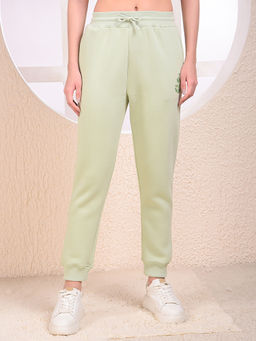 CRIMSOUNE CLUB - Women Green Joggers