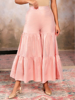 Aurelia - Pink Double Tier Sharara