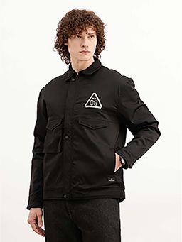 WROGN - Men Black Classic Double Pocket Jacket