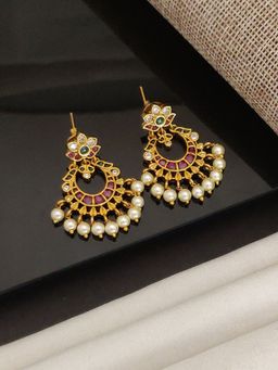 Abdesigns - Royal Kemp Stone Drop Earrings