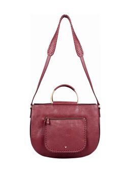 Hidesign - VALONIA 01 Women's Marsala Ei Goat Leather Satchel Bag