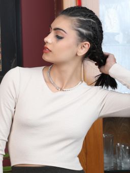 Odette - Elegant Crystal and Pearl Necklace