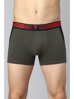 Van Heusen Innerwear - Men Antibacterial & Colour Fresh Trunks - Olive