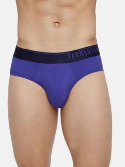 Van Heusen Innerwear - Men 4-Way Stretch & Body Defining Fit Briefs - Blue